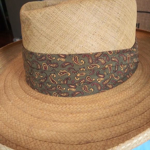Resistol Straw Gambler Hat